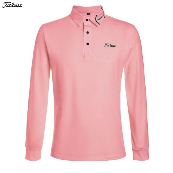 titleist 타이틀리스트 7종 남성 골프 긴팔 카라티셔츠